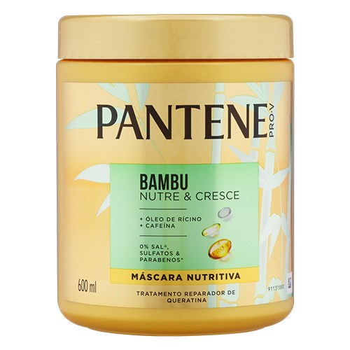 PANTENE MASCARA BAMBU 600ML