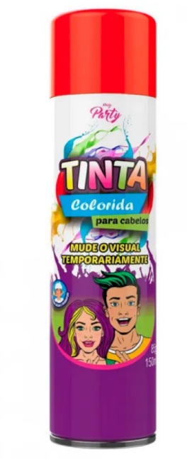 TINTA TEMP. CABELO VERM. NEON 150ML - AE