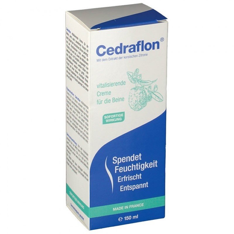 CREME REVITALIZANTE PERNAS CEDRAFLON CAIXA 150ML