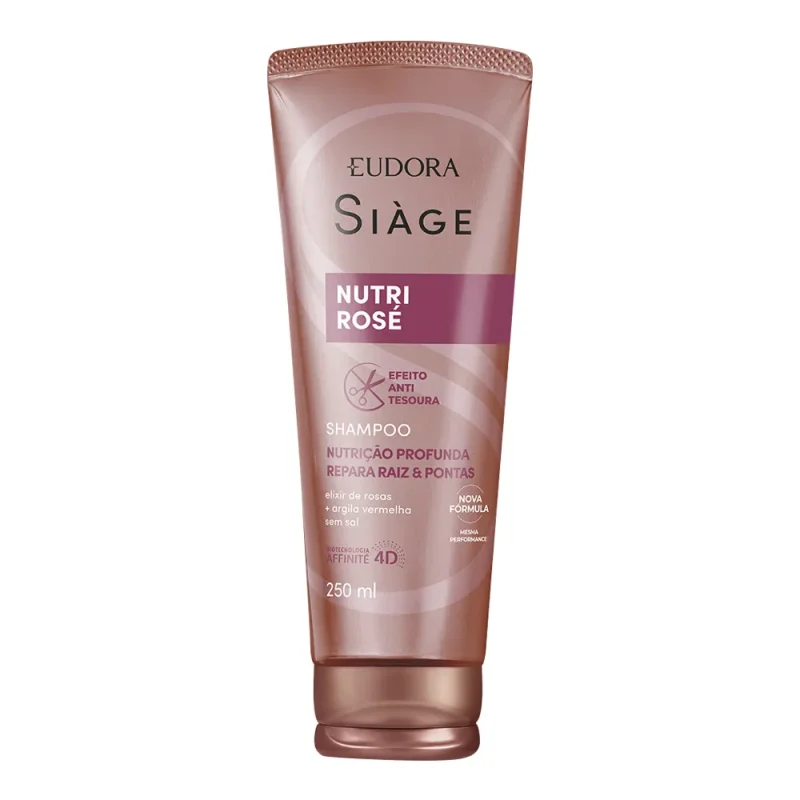 SIAGE SHAMP NUTRI ROSE V3 250ML B2B