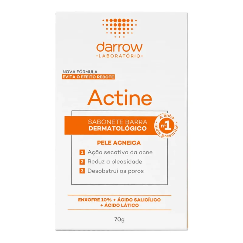 DARROW ACTINE SABONETE BARRA 70G
