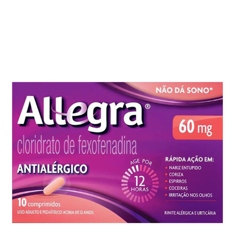 ALLEGRA 120MG 10 S