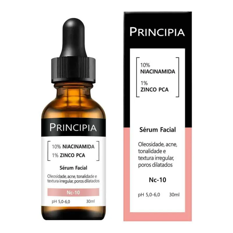 Sérum 10% Niacinamida + Zinco Pca Principia Skincare Nc-10 com 30ml