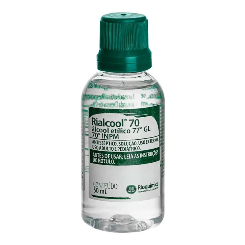 RIALCOOL 70% ANTI-SEPTICO 50ML RIOQUIMIC