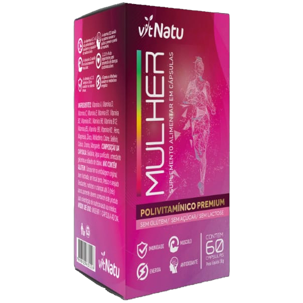 MULHER C/ 60 CP VITNATU