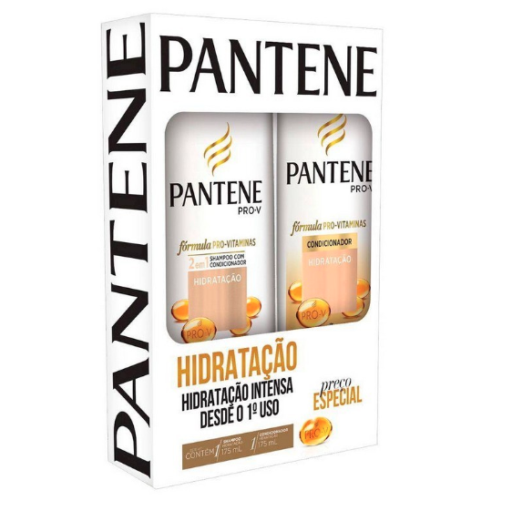 KIT PANTENE SH+COND HIDRATACAO 175ML