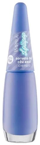 ESMALTE LOLLIPOP SORVETE DE CEU AZUL 7.5ML IMPALA