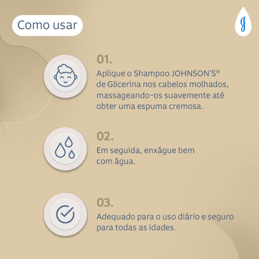 SHAMPOO JOHNSON'S BABY GLICERINA 750ML