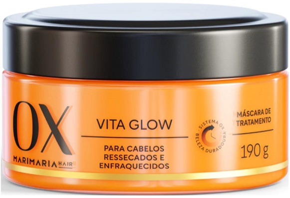 COND MÁSCARA DE TRATA OX VITA GLOW 200G - MARI M