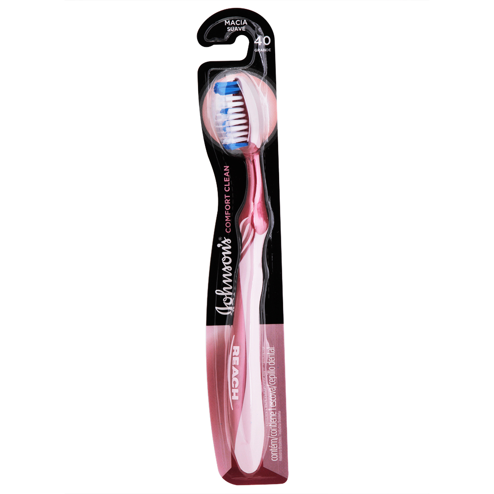 ESCOVA D  J&J REACH COMFORT CLEAN GRANDE 40 MACIA