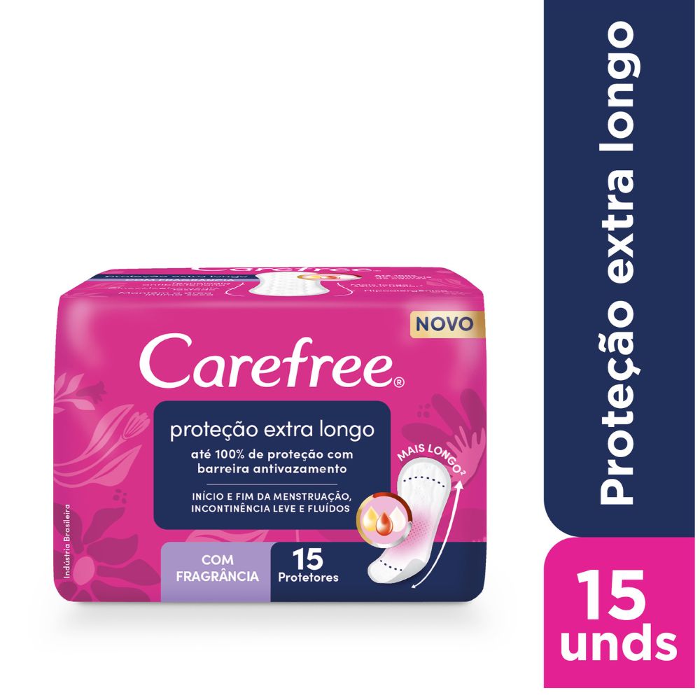 CAREFREE PROT DIARIO EXT LONGO C/ PERFUME C/15