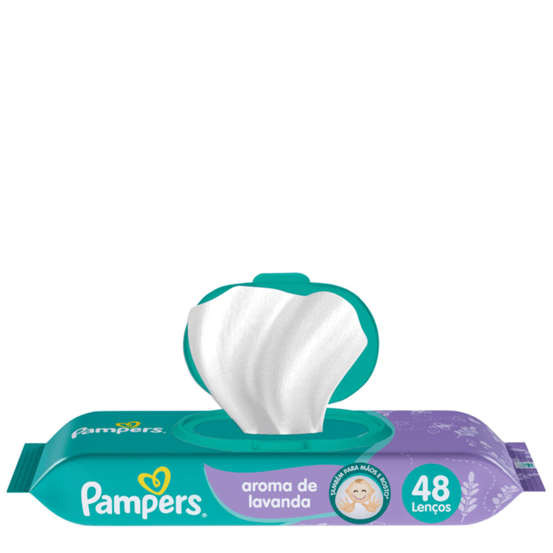 LENCO UMED PAMPERS LAVANDA 48UN