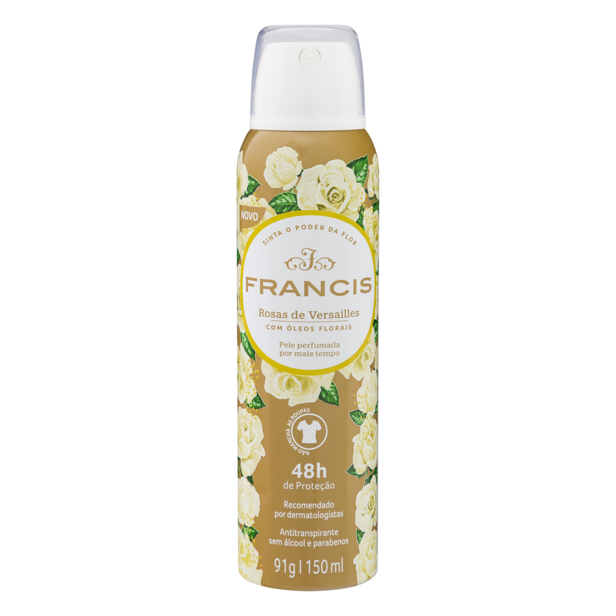 DESODORANTE AEROSOL FRANCIS BRANCO 150ML