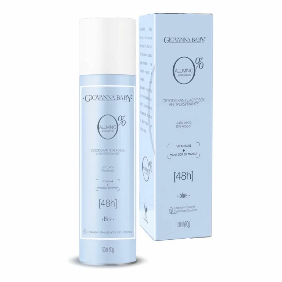 GIOV BABY DESOD AEROSOL 0% ALUMINIO BLUE 150ML