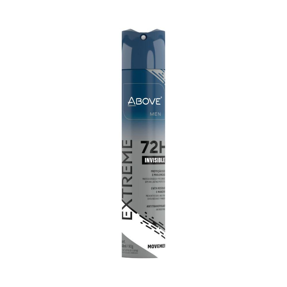 DES ABOVE AERO EXTR MOVEM 72H MASC 150ML - ABOVE