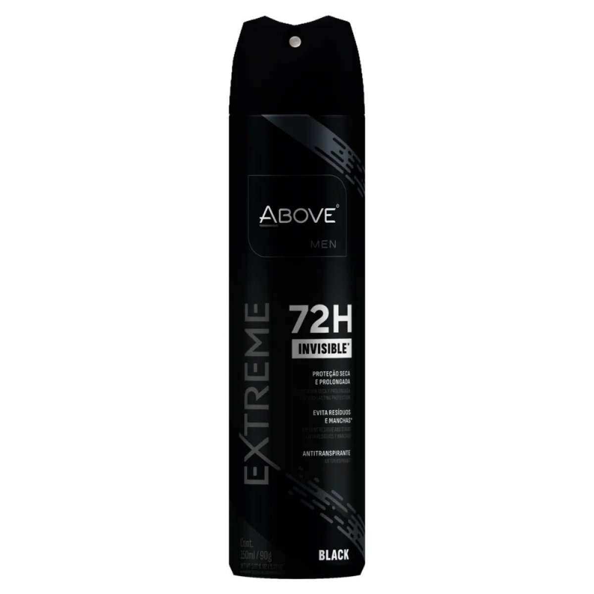 DES ABOVE AERO EXTR BLACK 72H MASC 150ML - ABOVE