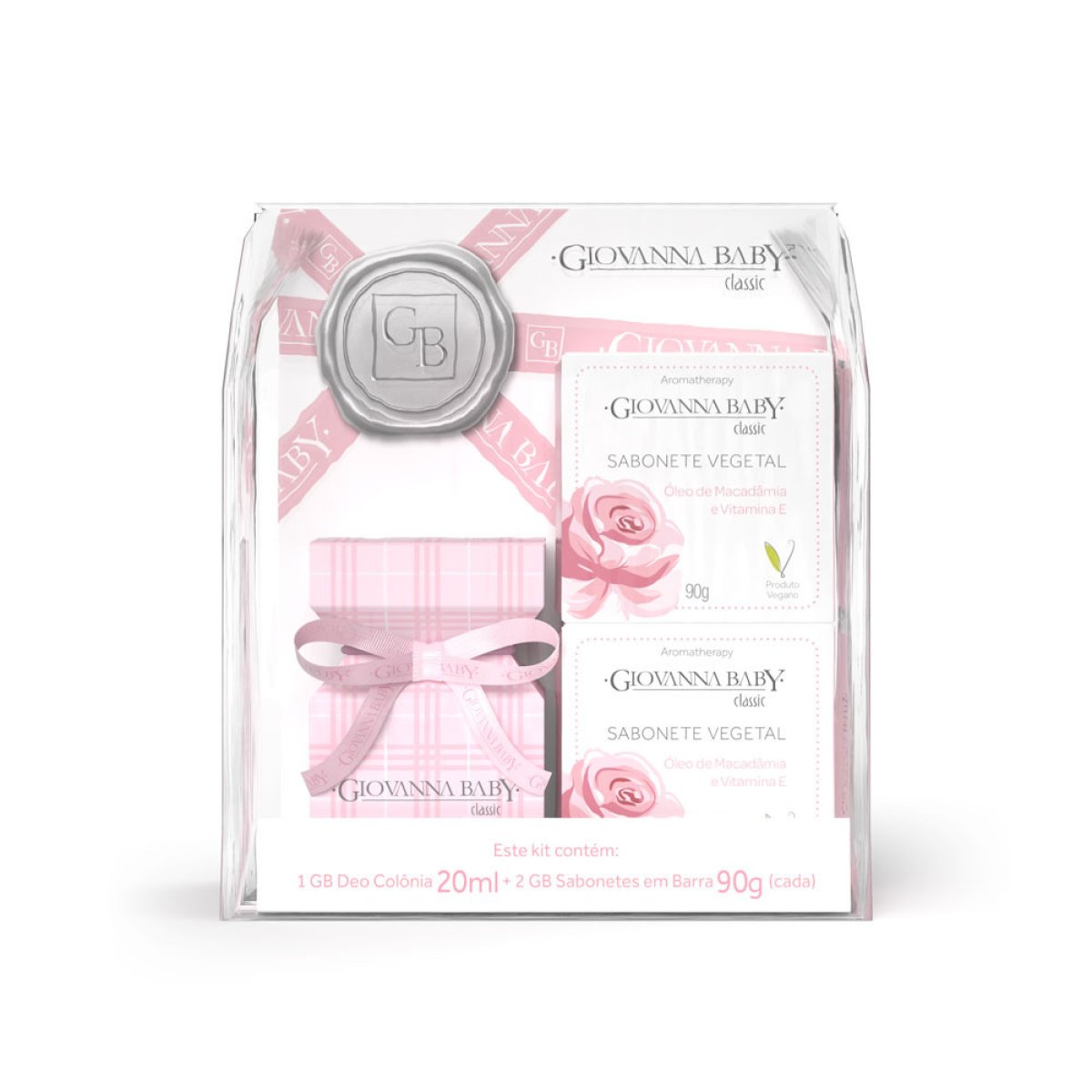 GIOV BABY KIT MINI COLONIA 20ML+2 SAB 90G CLASSIC