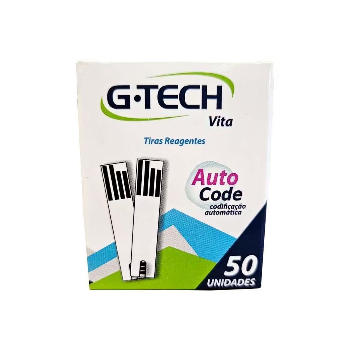TIRAS DE TESTE G-TECH VITA 50UNID