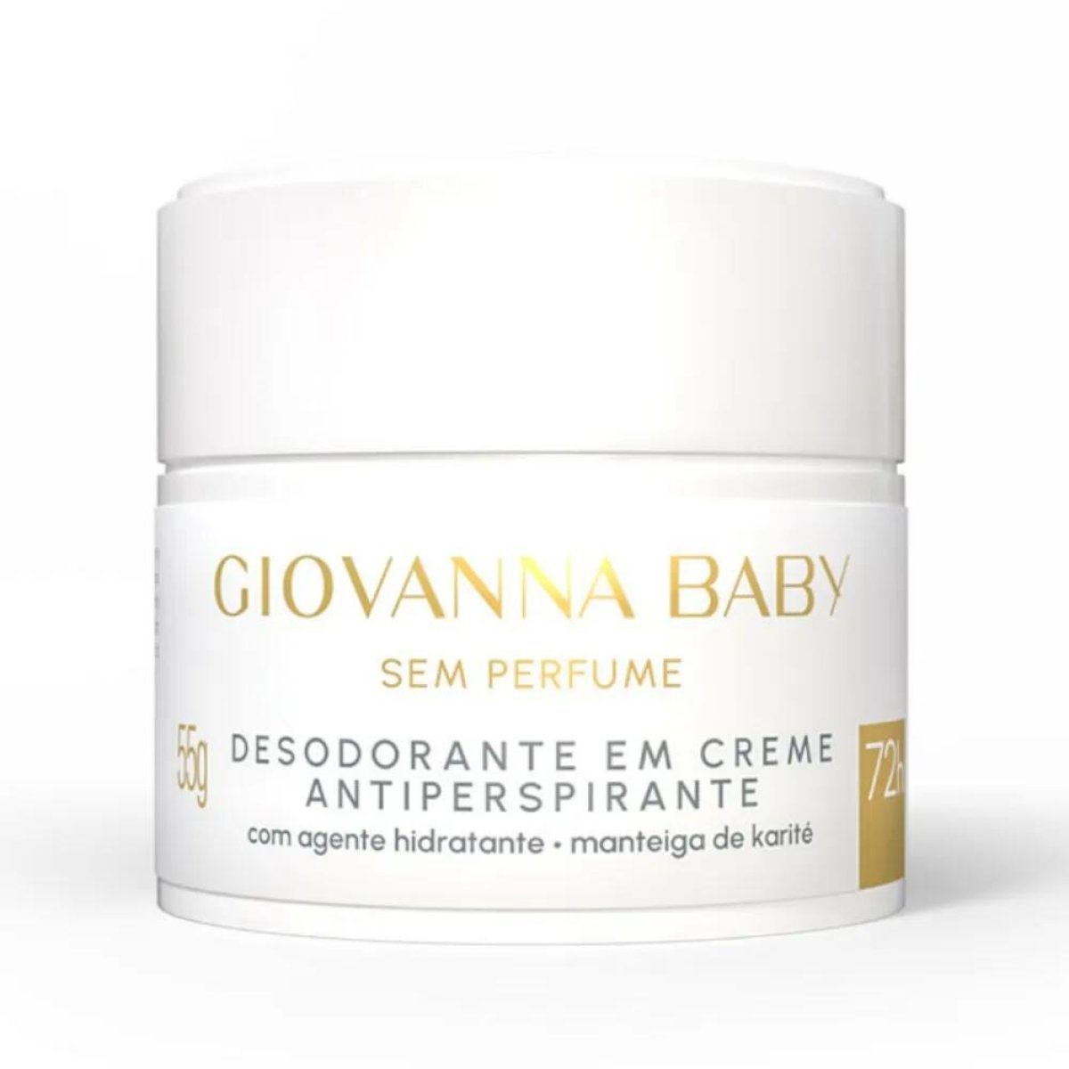 DES GIOVANNA BABY CREME 55G SEM PERFUME