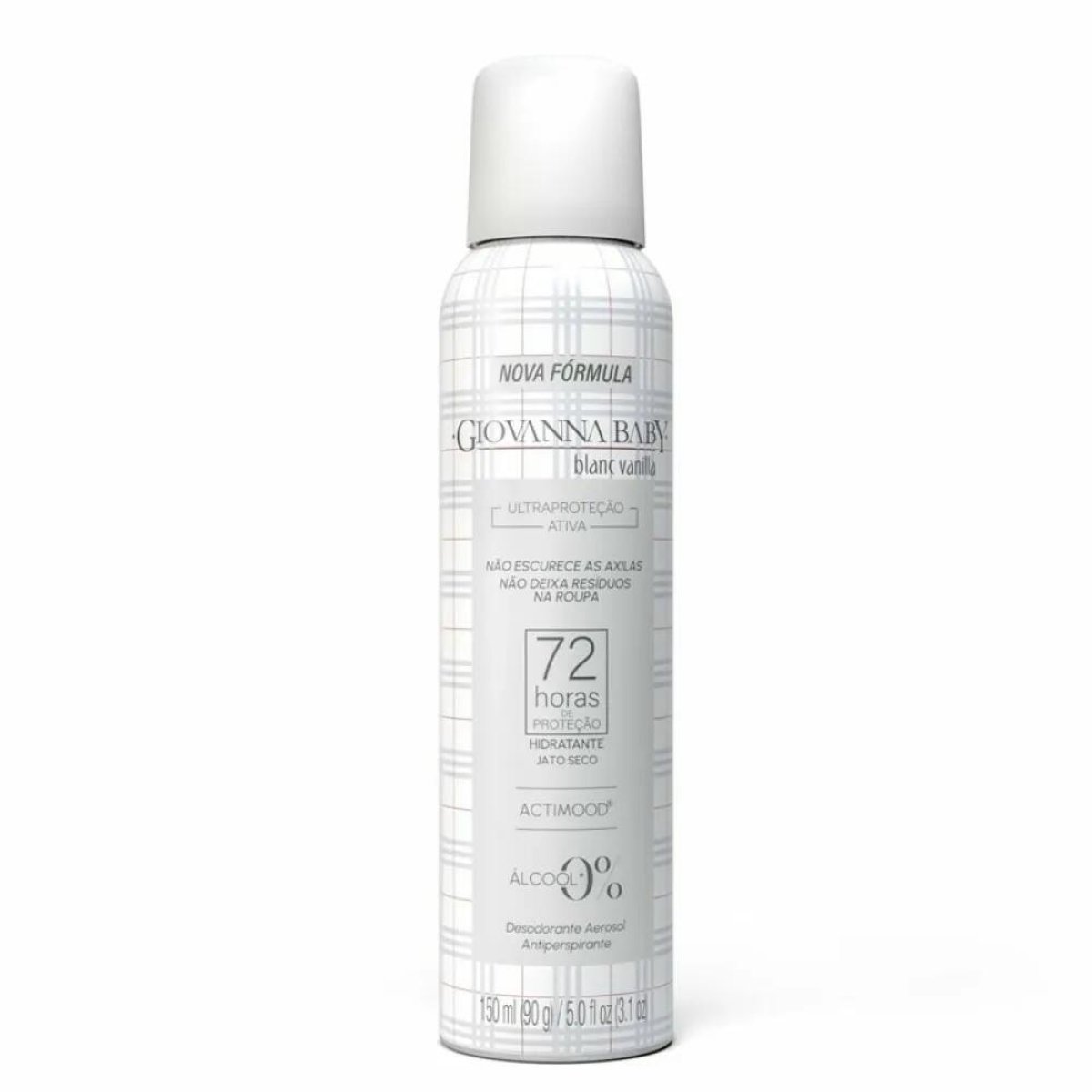 GIOV BABY DESOD AEROSOL 72HRS BLANC VANILLA 150ML