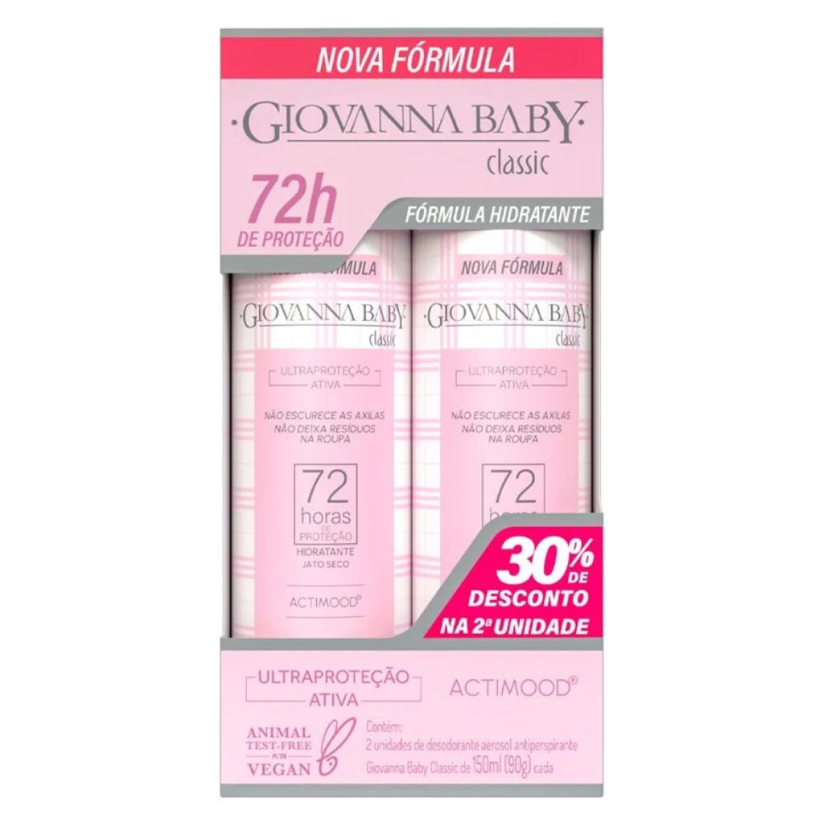 DES GIOVANNA BABY AERO 150ML 72H 2U CLASSIC