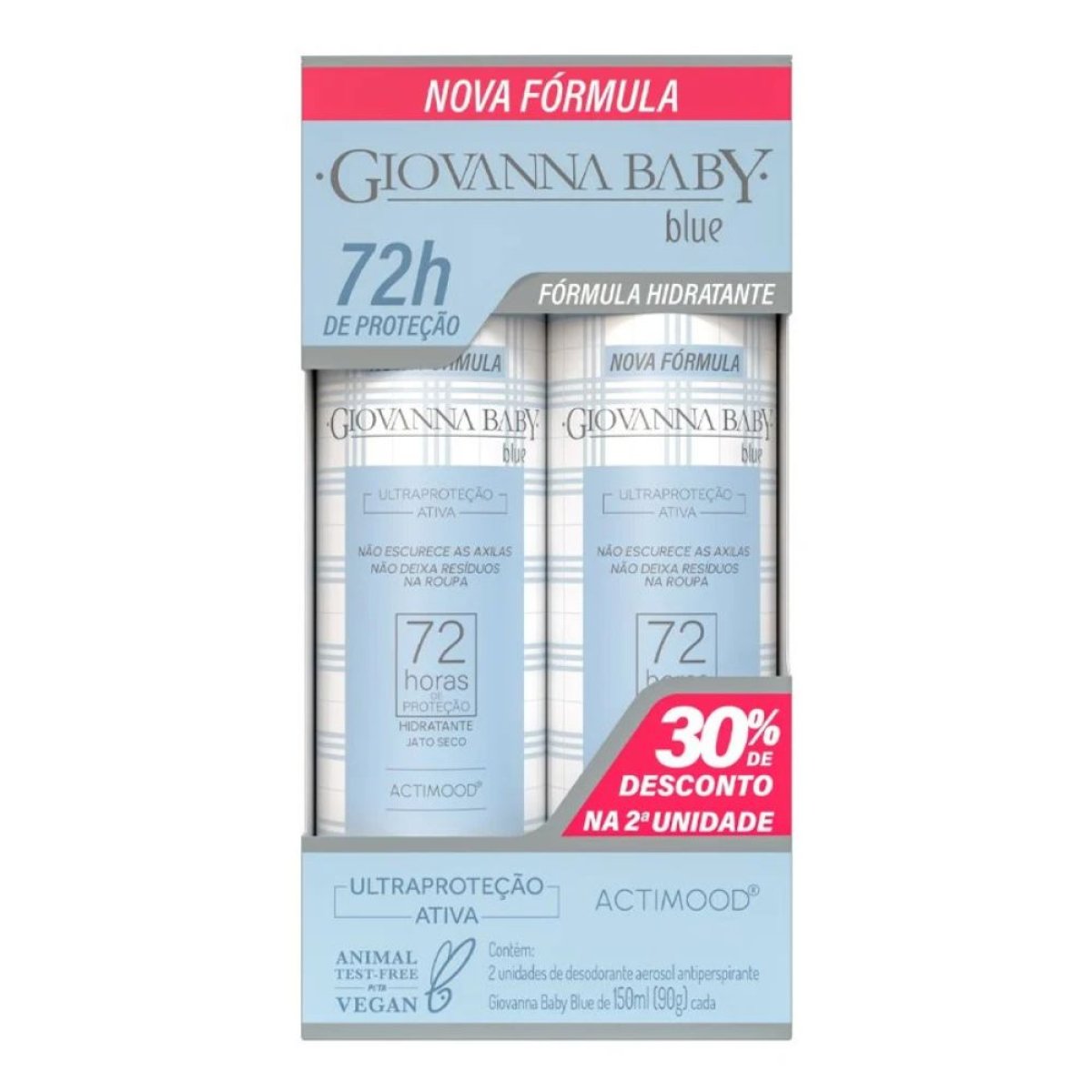 DES GIOVANNA BABY AERO 150ML 72H 2U BLUE