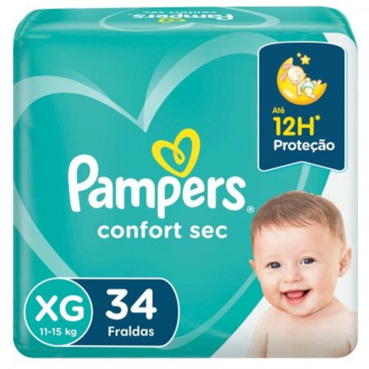 PAMPERS CONFORT SEC XG C/34