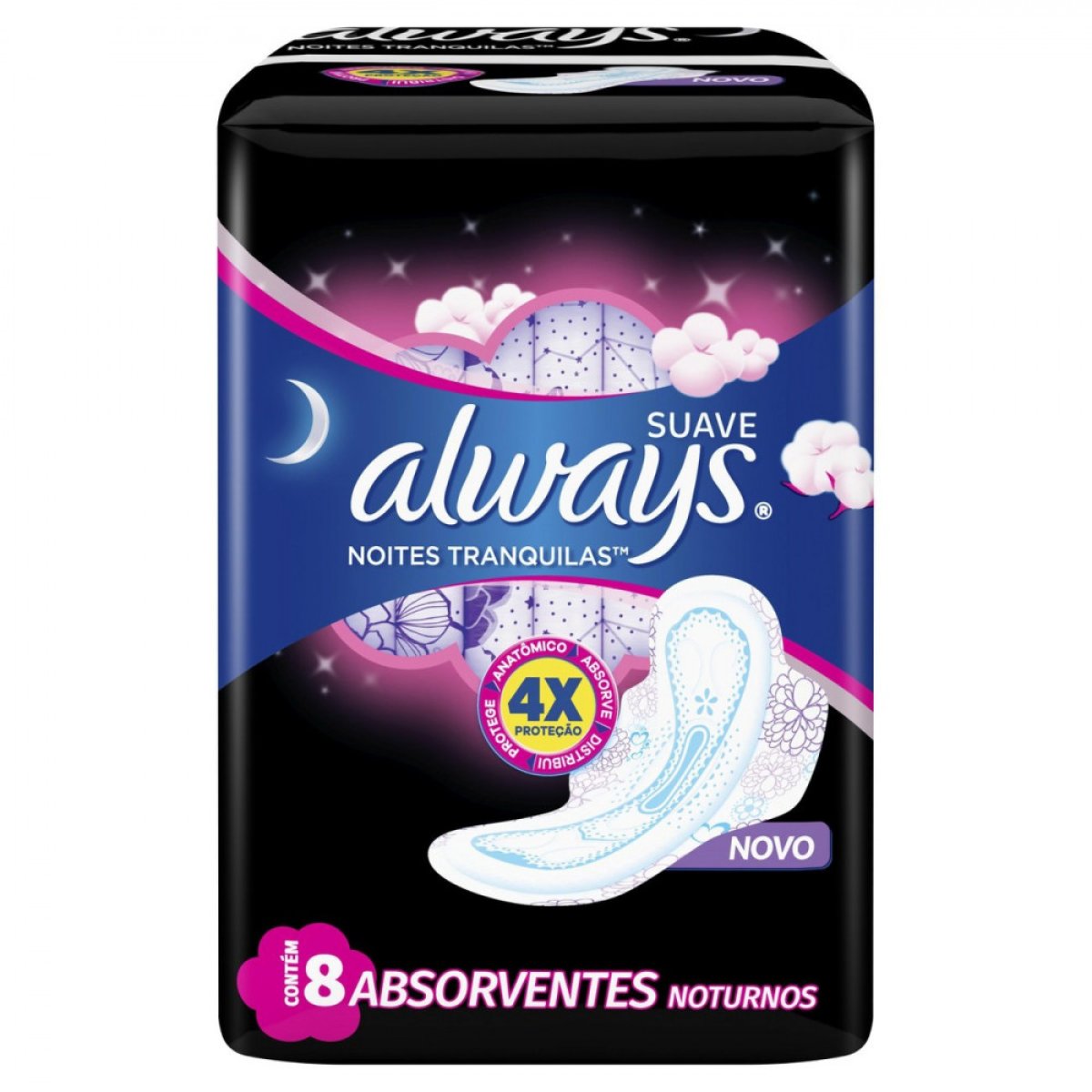 ABS EXT ALWAYS NOITE G SUAVE C/ABAS 8UN