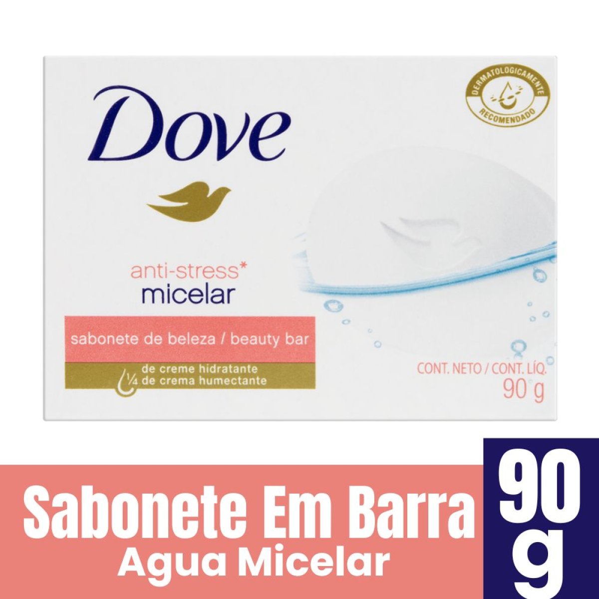 SAB DOVE MICELAR ANTI STRESS 90G