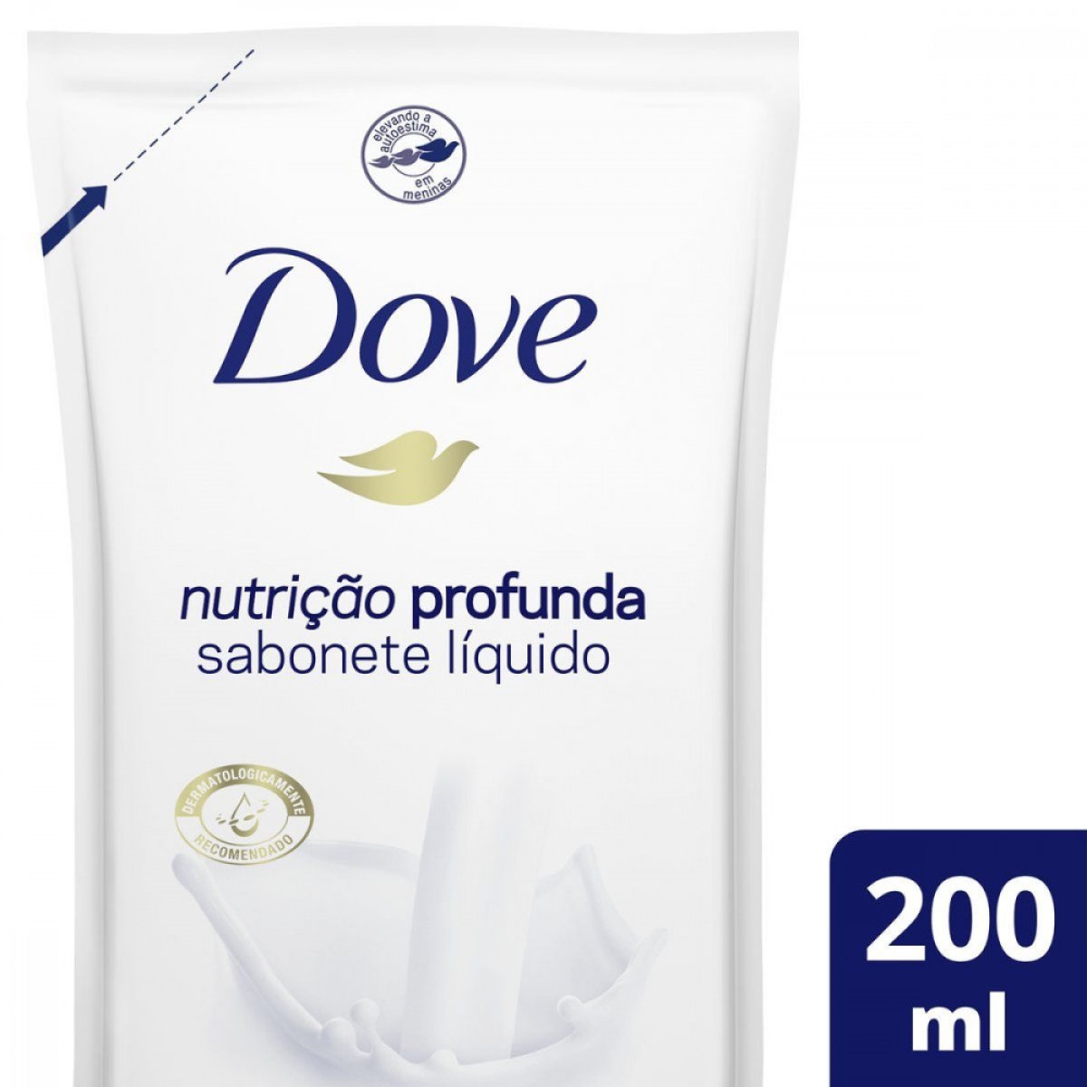 SAB DOVE LIQ NUTRIÇÃO PROFUNDA REFIL 200ML