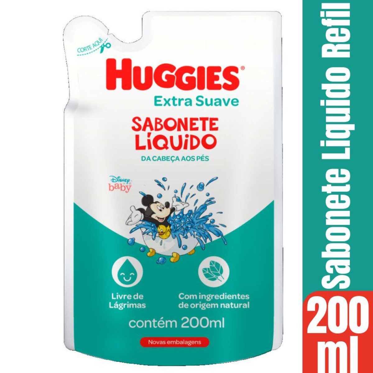 SAB LIQ HUGGIES EXTRA SUAVE REFIL 200ML