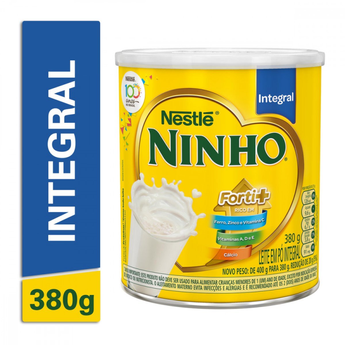 LEITE NINHO PO INTEGRAL 380G