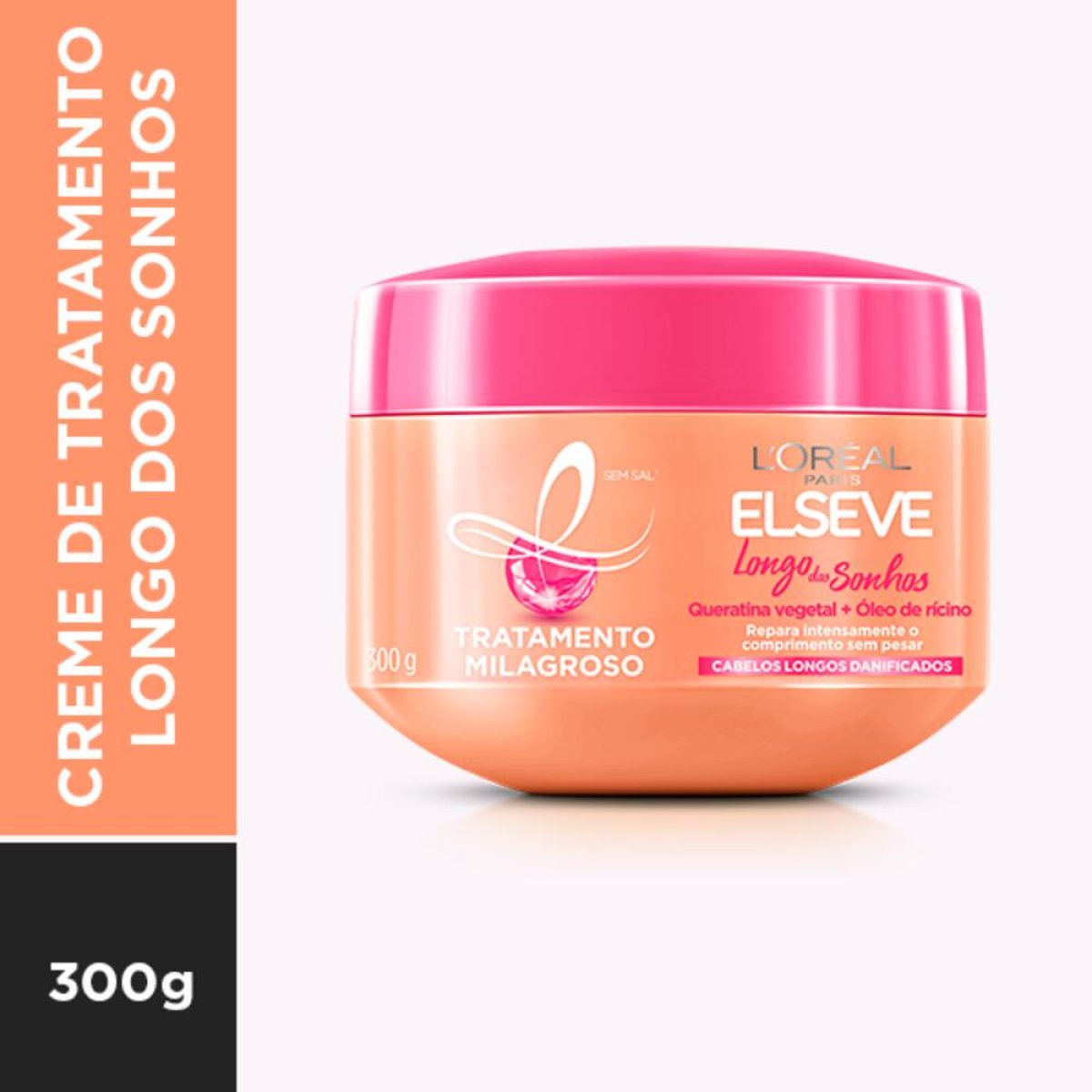 Elseve Máscara 300g Longo dos Sonhos
