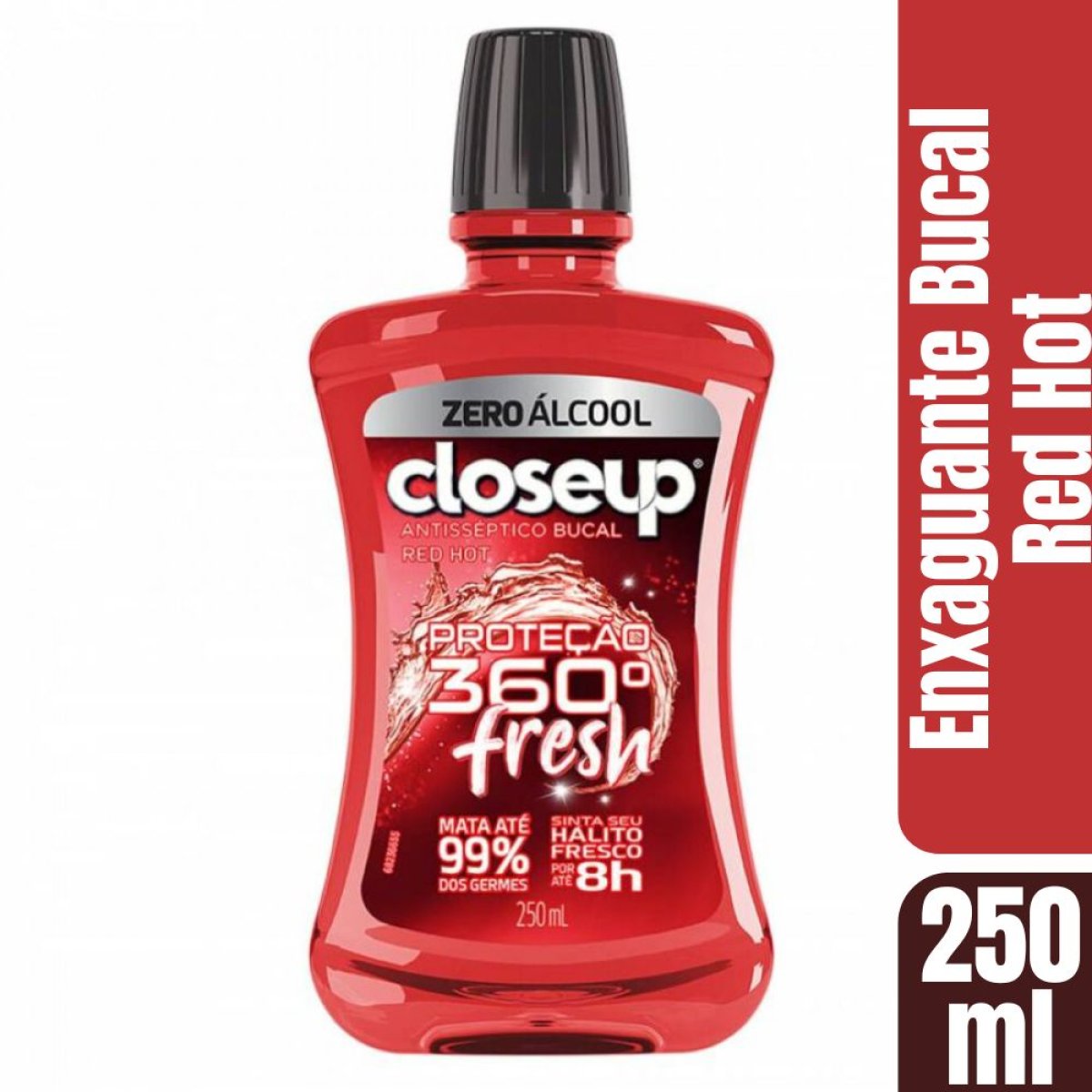 ANTI-SEP CLOSE RED HOT S/ALCOOL 250ML