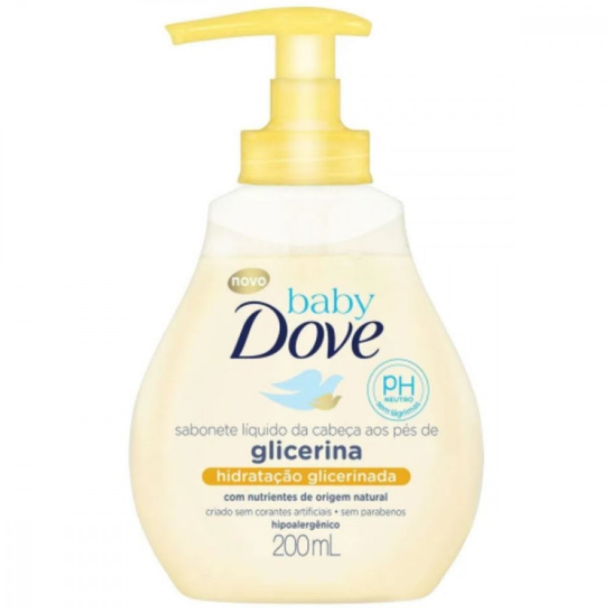 Sabonete Liquido Dove Baby 200ml Baby Hidratante Glicerinada