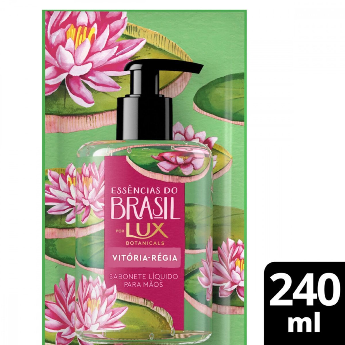 SAB LUX EDB LIQ MÃOS VITORIA REGIA RFL 240ML