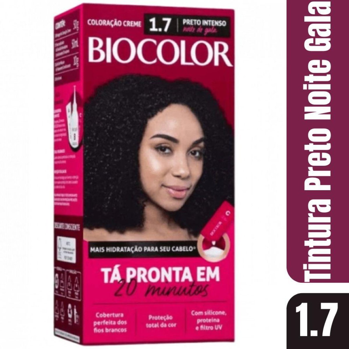BIOCOLOR TINT KIT PRETO INTENSO 1.7 MINI