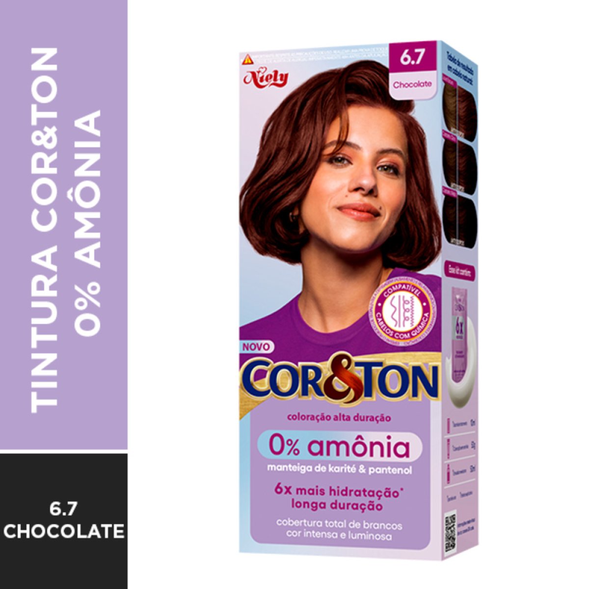 COR&TON TINT NIELY KIT  6.7 SEM AMONIA