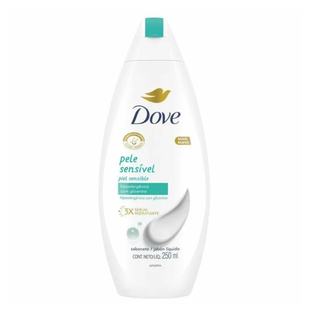 SAB DOVE LIQ PELE SENSIVEL 250ML