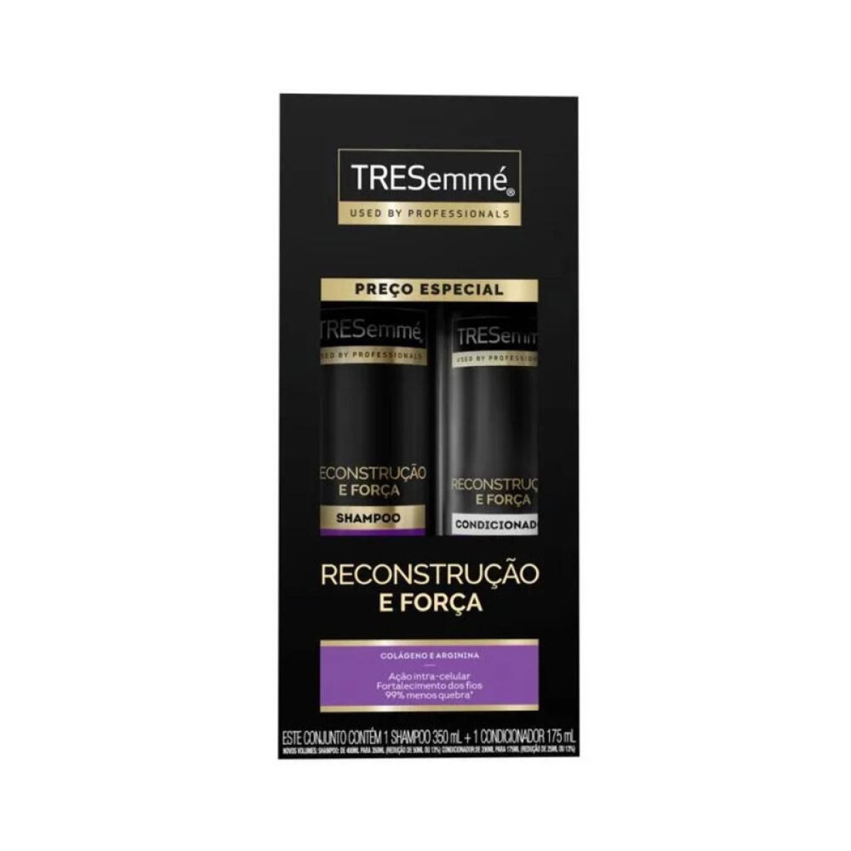 KIT TRESEMME REC FCA SH 350ML+COND 175ML