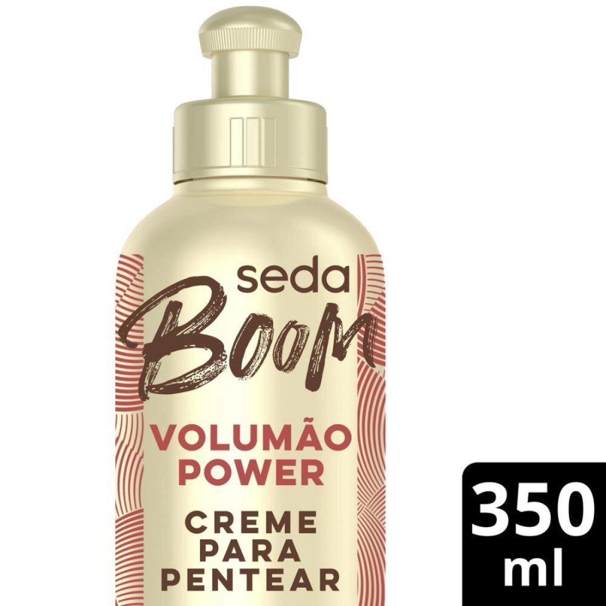CREME PENT SEDA BOOM VOLUMÃO BLACK 350ML