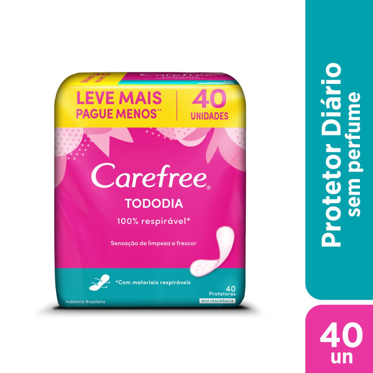 CAREFREE PROT DIÁRIO TODODIA S/PERF C/40