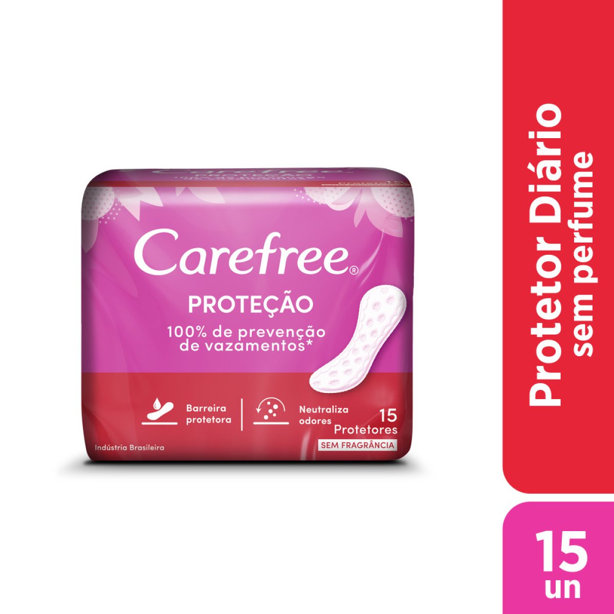 CAREFREE PROT DIÁRIO ORIGINAL S/PERF C/15