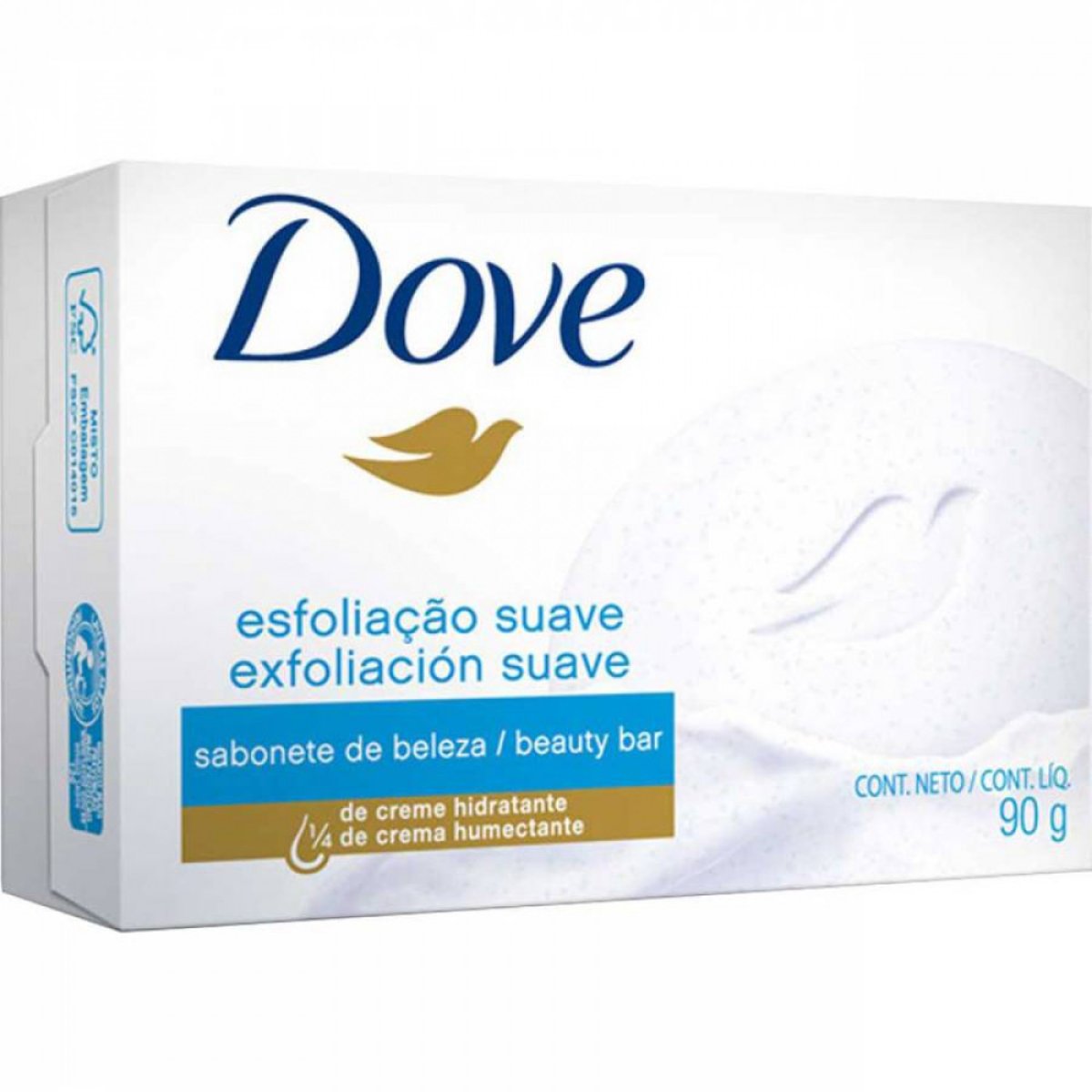 SAB DOVE ESFOLIANTE BRANCO 90G