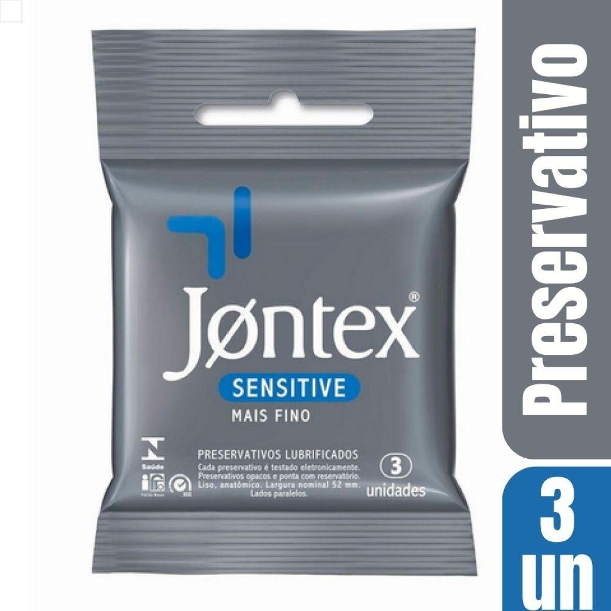 PRES.LUB.JONTEX SENSITIVE C/3