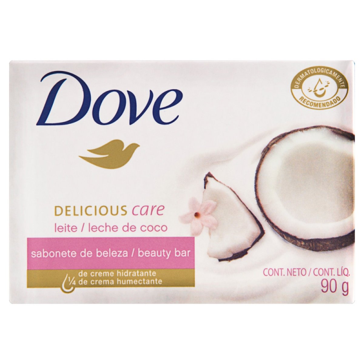 Sabonete Dove Leite de Coco 90g