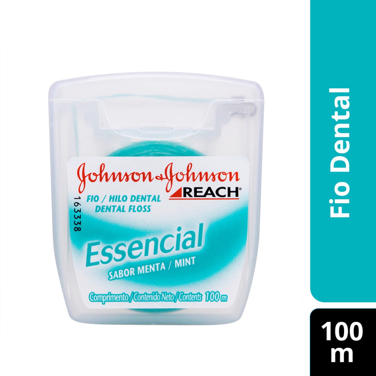 FIO DENTAL J&J REACH ESSENCIAL MENTA 100M