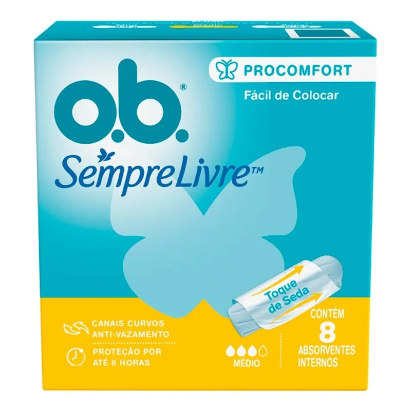ABS INT OB PROCOMFORT + FÁCIL MÉDIO C/8