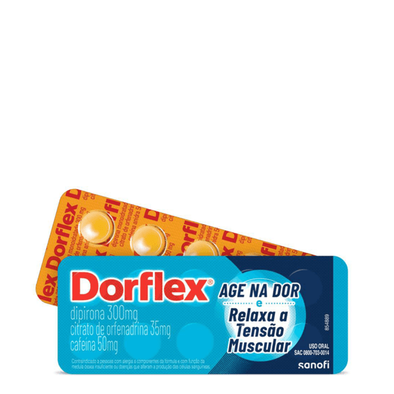 DORFLEX SANOFI 10 COMPRIMIDOS