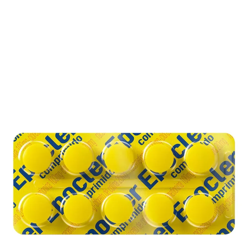 EPOCLER BLISTER COM 10 CP 100MG20MG